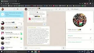 166. Mensajes grupales e individuales en WhatsApp
