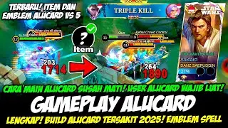 ITEM ALUCARD SUSAH MATI + TIPS MAIN ALUCARD TERBARU❗BUILD ALUCARD TERSAKIT❗GAMEPLAY ALUCARD GLOBAL