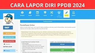 CARA LAPOR DIRI PPDB 2024