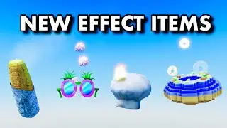 NEW ROBLOX GIFTCARD ITEMS (Effects) August 2023