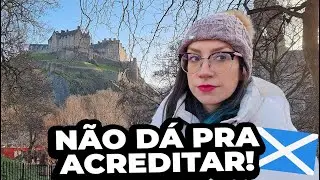 ESCÓCIA É OUTRO PATAMAR! Vida na Escócia, Calton Hill e lojas de produtos escoceses em Edimburgo