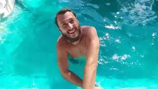 уДачный блог, отдыхаем на нашем самодельном бассейне