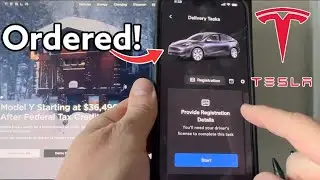 Ordering A New Tesla Model Y Long Range With Free Supercharging & FSD