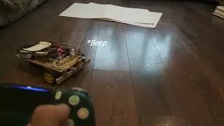 RPi Robot controls with PS4 DualShock Controller.  [Raspberry Pi Robot].