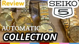 SEIKO 5 AUTOMATIC watch GOLD REVIEW@indaywatchandlifestyle5141