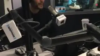Taylor Kitsch at SiriusXM morning mash up