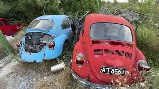✅ Old Volkswagens are in a landfill
