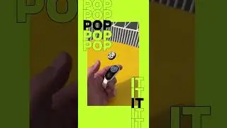POP PUCK / Поп Пак - Магнитный антистресс игрушка 2023 фиджет брелок