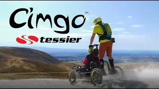 CIMGO by TESSIER - Downhill tandem offroad wheelchair