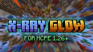 X-Ray Mod For MCPE 1.26+ | Best X-ray Mod Without Achievement Off 🔥