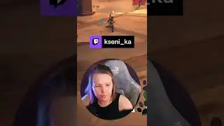 КСЮША УЧИТСЯ ДЕЛАТЬ ФИГУ | kseni_ka с помощью  #shorts #Twitch#twitchstreamer #ksenika