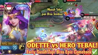 MAIN ODETTE DISAAT MUSUH FREDRIN + HERO TEBAL LAINNYA! BUILD ODETTE TERSAKIT 2025 - MLBB