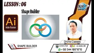 AI-06: HOW TO USE SHAPE BUILDER TOOL TUTORIAL onlineitskills 