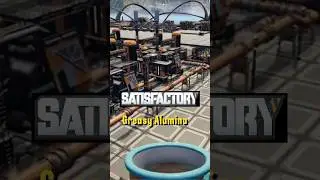 This Satisfactory Tutorial Shows How I Automate My Aluminum Production #satisfactory #shorts
