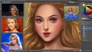 Cinderella - Digital Painting - speed painting