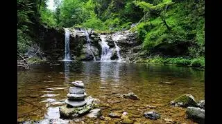 Relaxing music waterfall / relax video