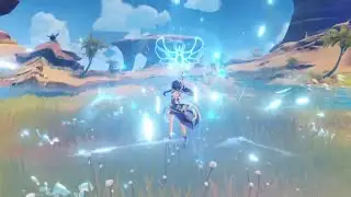 New Hydro Character Candace, Burst & Skill Gameplay showscase leak Genshin Impact.