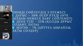 САТУ ВОРКШОП  2 күн эфирдің записі
