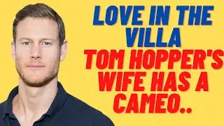Tom Hopper's real wife plays his obnoxious fiancée in Love in the Villa