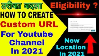 Custom URL in 2021 | How to Create Custom URL For YouTube Channel | Enable Custom URL in 2021 🔥