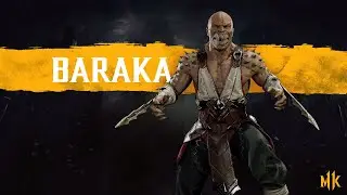 Mortal Kombat учусь играть за бараку