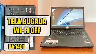 Notebook STI NA 1401 Drivers Wi-Fi e Vídeo como resolvi