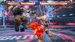 Tekken 8 mean,s keep pressing button's