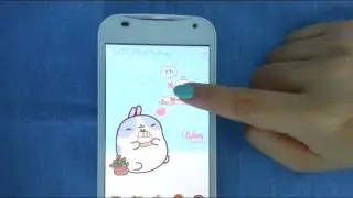 Molang Battery Widget