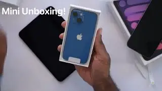 iPad Mini 6 and iPhone 13 Mini Unboxing & Impressions