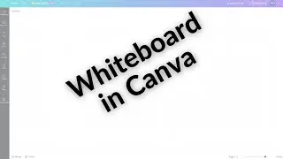 Whiteboard in Canva