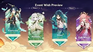 Genshin 4.4 Livestream Codes , Events , Upcoming Banners