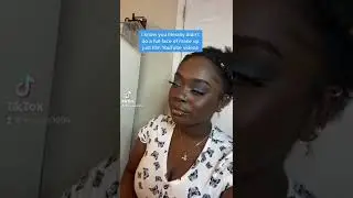 why else would i tiktok x black girl makeup