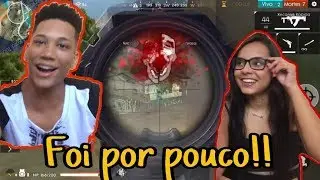JOGAMOS FREE FIRE - OLHA NO QUE DEU