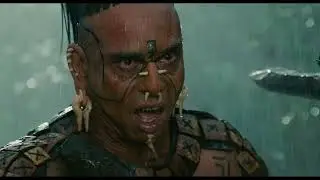 Apocalypto 2006 Zero Wolf falls for trap scene HD