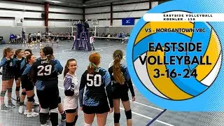 Eastside Volleyball Club - Koehler 13A vs Morgantown VC - Set 1 (3-16-2024)