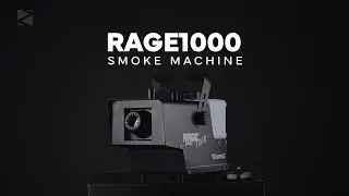 BeamZ Rage 1000 Snow Machine with Wireless controller
