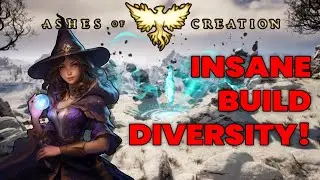 Ashes of Creation's INSANE BUILD DIVERSITY!