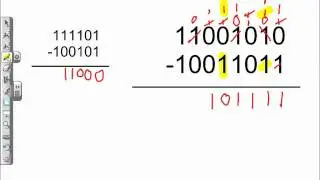 Binary Subtraction Tutorial