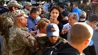 Нова хвиля конфлікту навколо скандального будівництва у Львові(аматорське відео)