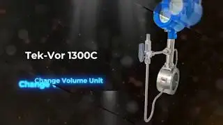 1300C Vortex Mass Flow Meter Volume Units