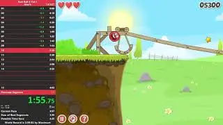 Old - Red Ball 4 Vol.1 - Any% Speedrun in 3m 52s 596ms