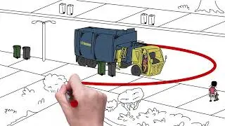 Stay Safe Around Collection Vehicles