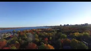 Flying over Ottawa - Fall 2016