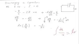 83. Discharging: RC Circuit | Applied Physics