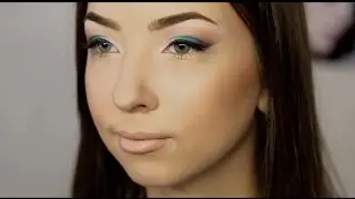 Яркий бирюзовый макияж - [Simple Beauty - все о красоте]