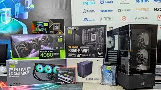 AMD Ryzen™ 9 9950X PC BUILD RTX4080S BEST BD STEP BYE STEP ASSEMBLY