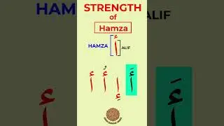Hamza is stronger than Alif  #arabiclanguage   #arabicstudies