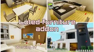 Loled Furniture Addon v1.0.4 – Functional Musical Instruments || best furniture addon for Mcpe