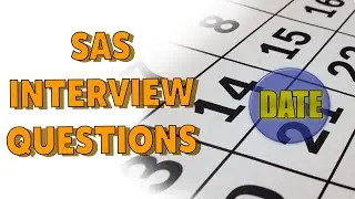SAS Interview preparation 1 | Date Conversion | SAS Put and Input function
