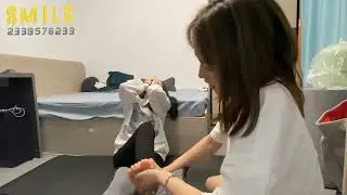 SMILE菌菌双人视频 Asian Girl Junjun and Bingbing Tickle Video